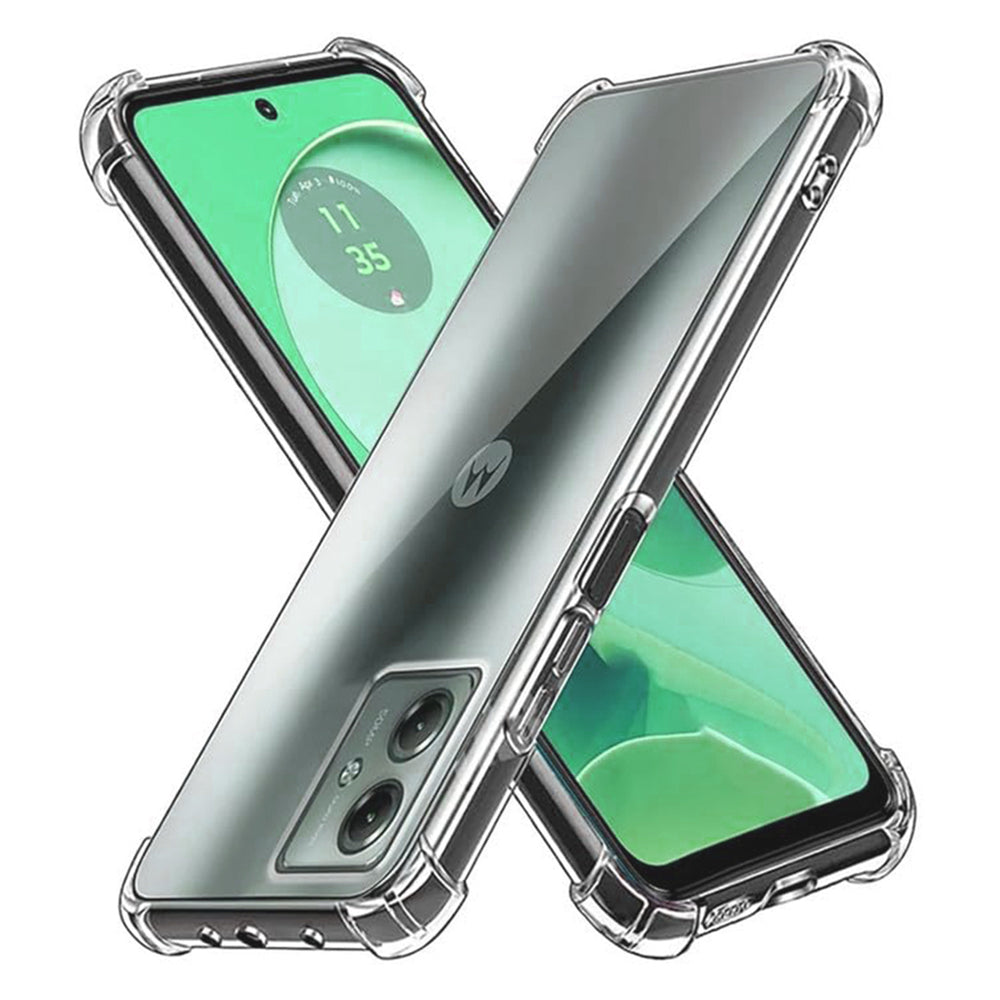 Калъф за Motorola Moto G54, Techsuit, Shockproof Clear, Прозрачен