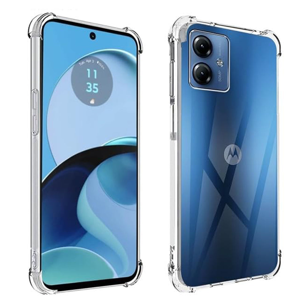 Калъф за Motorola Moto G54, Techsuit, Shockproof Clear, Прозрачен