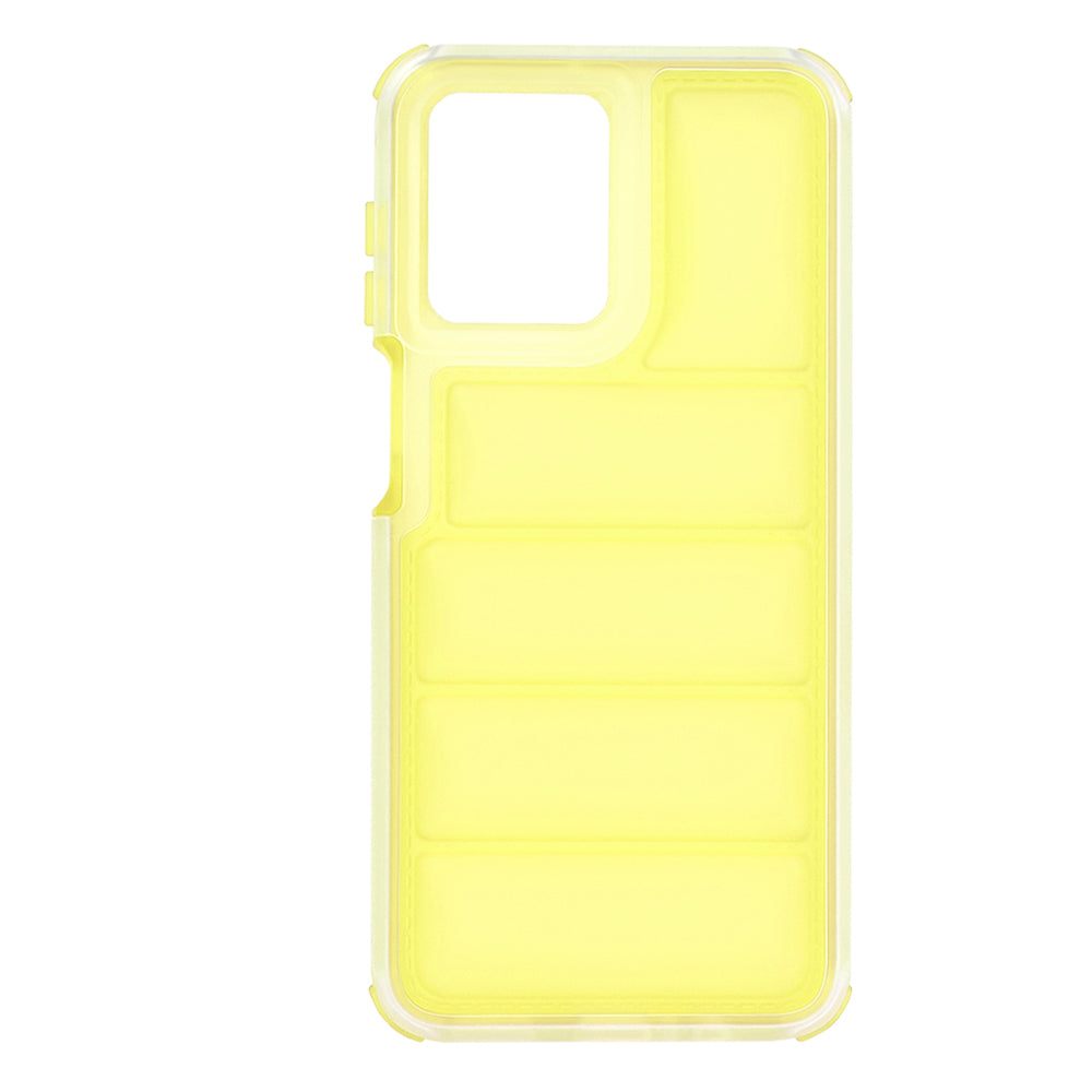 Калъф за Motorola Moto G54, Techsuit, Wave Shield, Жълт