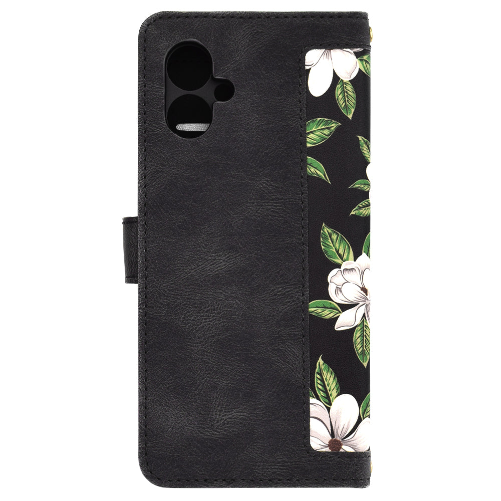 Калъф за Motorola Moto G55, Techsuit, FlipCraft, Черен