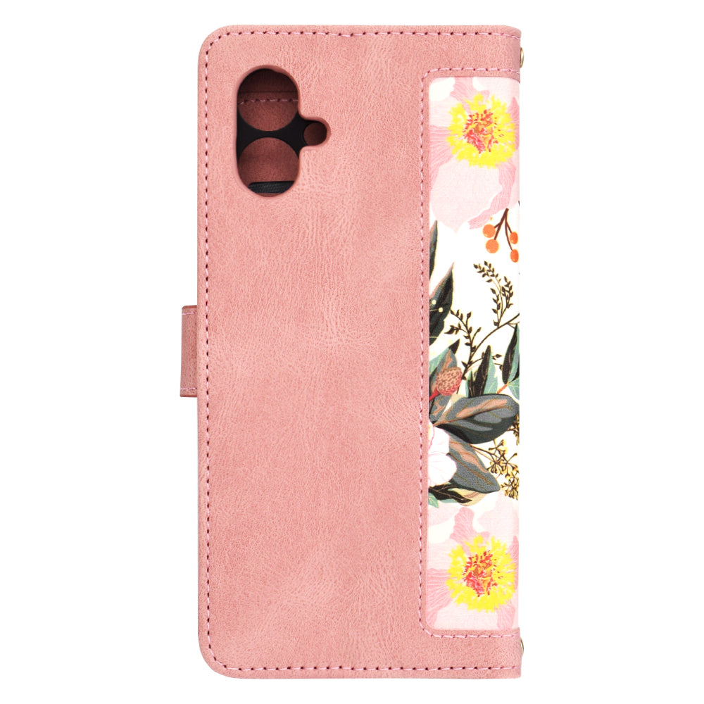 Калъф за Motorola Moto G55, Techsuit, FlipCraft, Розов
