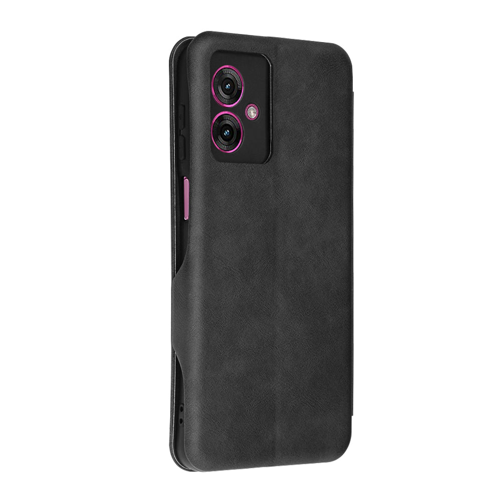 Калъф за Motorola Moto G55, Techsuit, Safe Wallet Plus, Черен