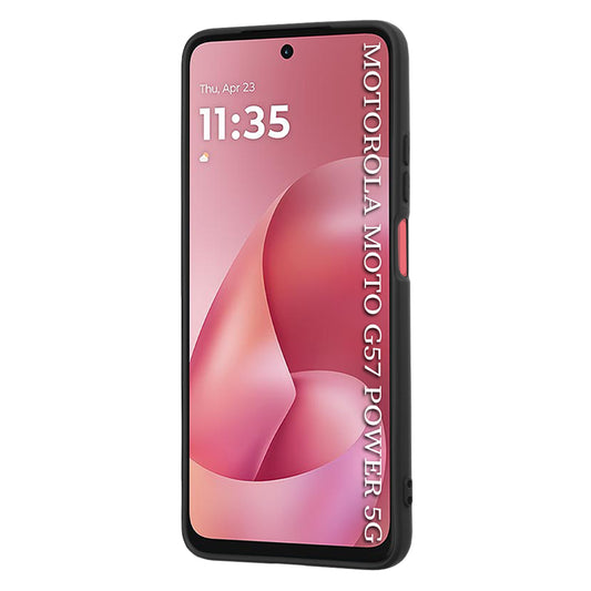 Калъф за Motorola Moto G67 Power / G57 Power, Techsuit, SoftFlex, Черен