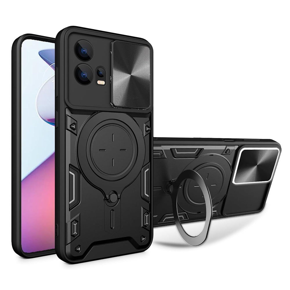 Калъф за Motorola Moto G72, Techsuit, CamGuard Pro, Черен