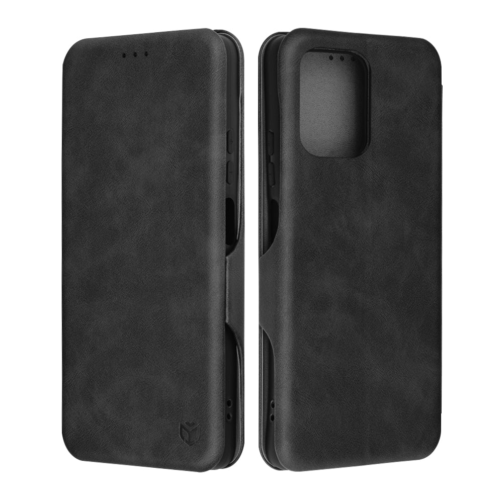 Калъф за Motorola Moto G75, Techsuit, Safe Wallet Plus, Черен