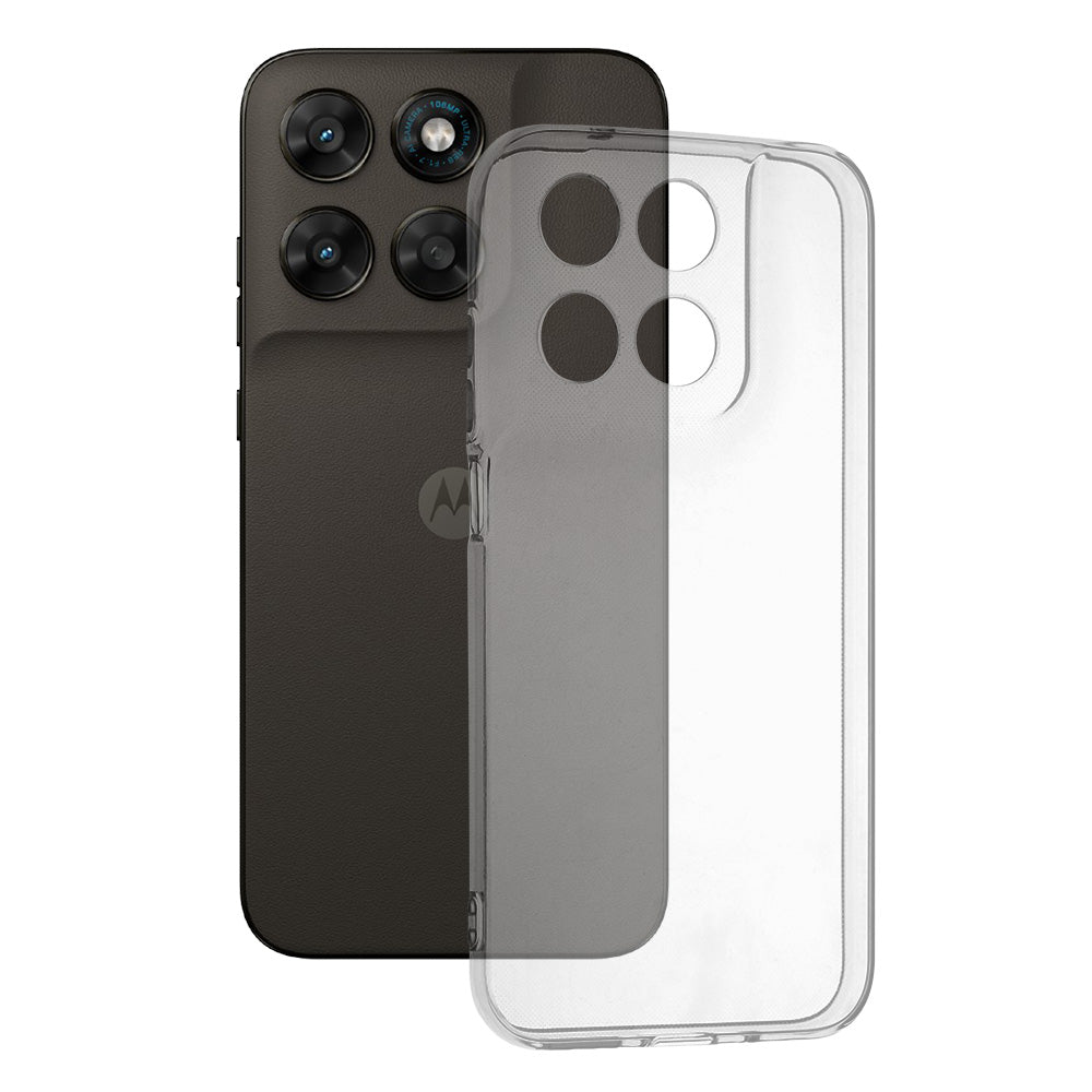 Калъф за Motorola Moto G77 / G67, Techsuit, Clear, Прозрачен