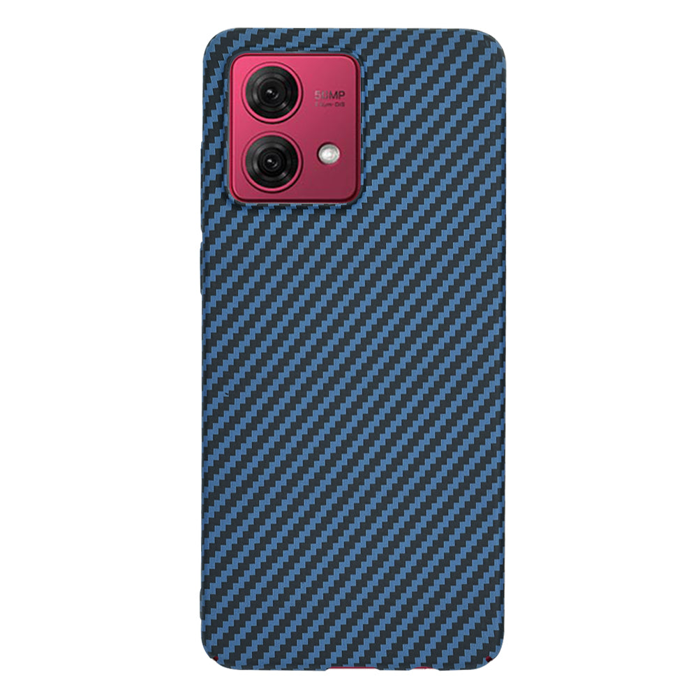Калъф за Motorola Moto G84, Techsuit, Carbonite FiberShell, тюркоаз