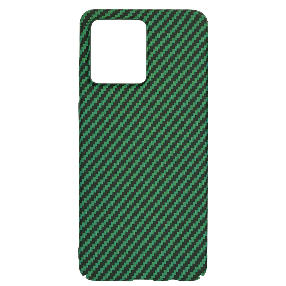 Калъф за Motorola Moto G84, Techsuit, Carbonite FiberShell, Зелен