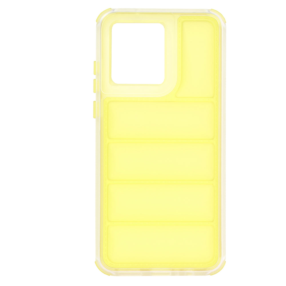 Калъф за Motorola Moto G84, Techsuit, Wave Shield, Жълт