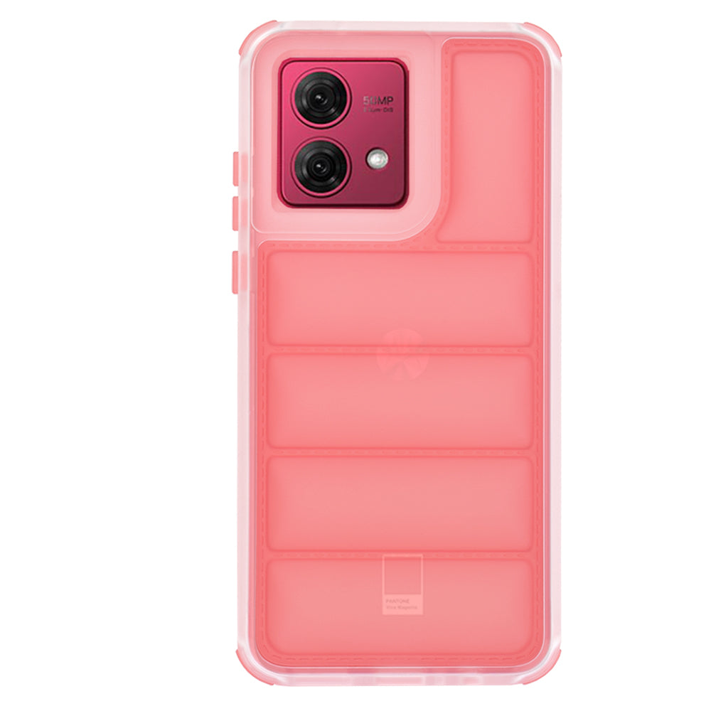 Калъф за Motorola Moto G84, Techsuit, Wave Shield, Червен
