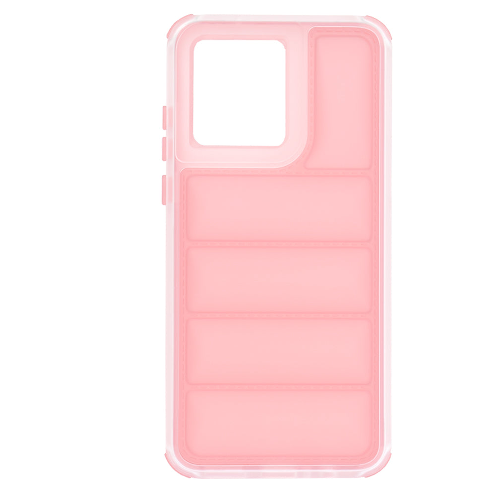 Калъф за Motorola Moto G84, Techsuit, Wave Shield, Розов