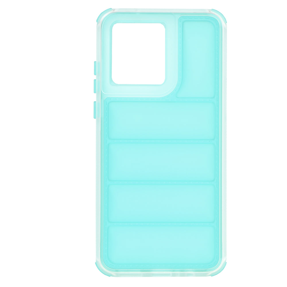 Калъф за Motorola Moto G84, Techsuit, Wave Shield, Тюркоаз