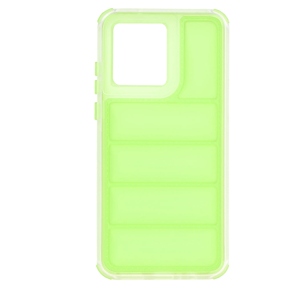 Калъф за Motorola Moto G84, Techsuit, Wave Shield, Зелен