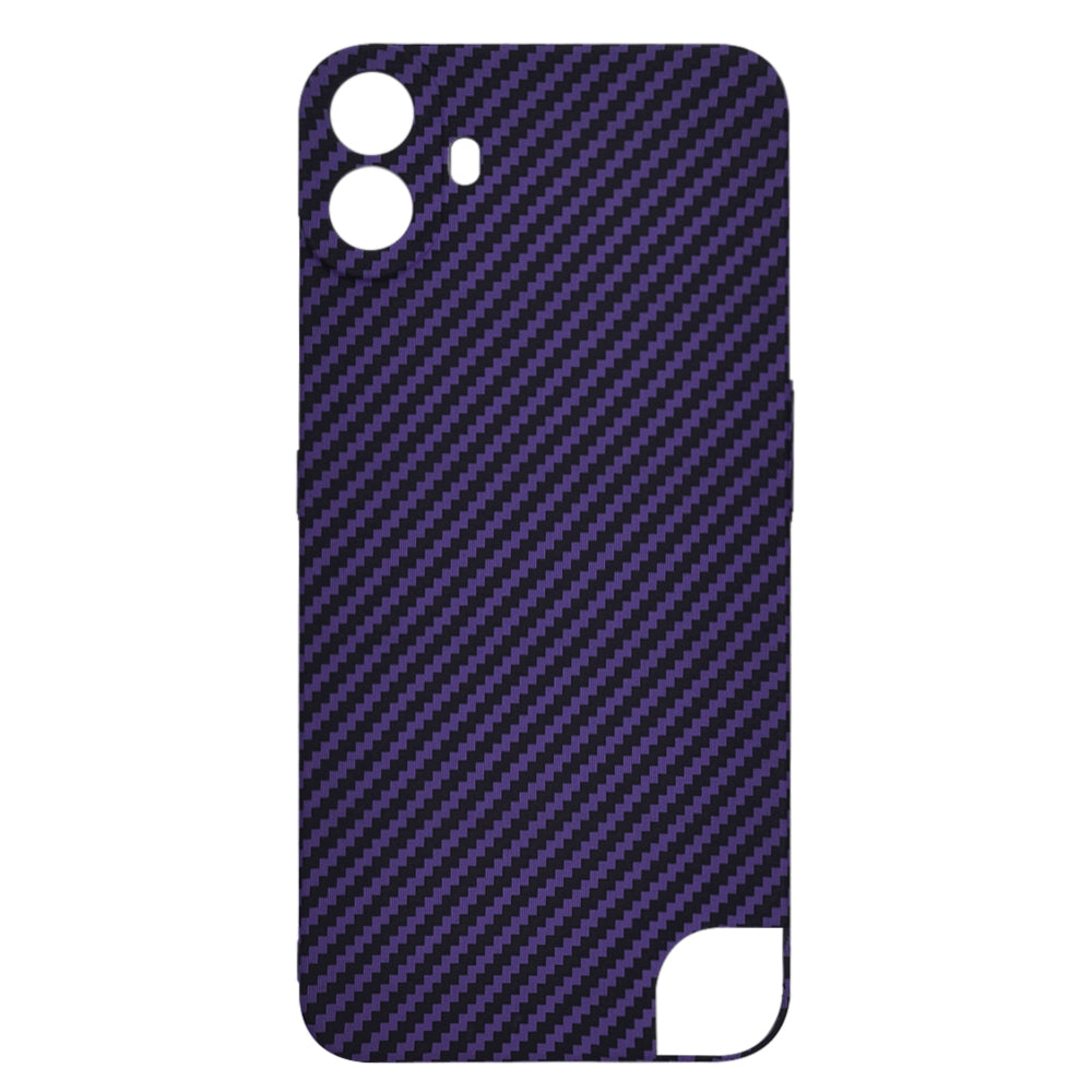 Калъф за Nothing CMF Phone 1, Techsuit, Carbonite FiberShell, Лилав