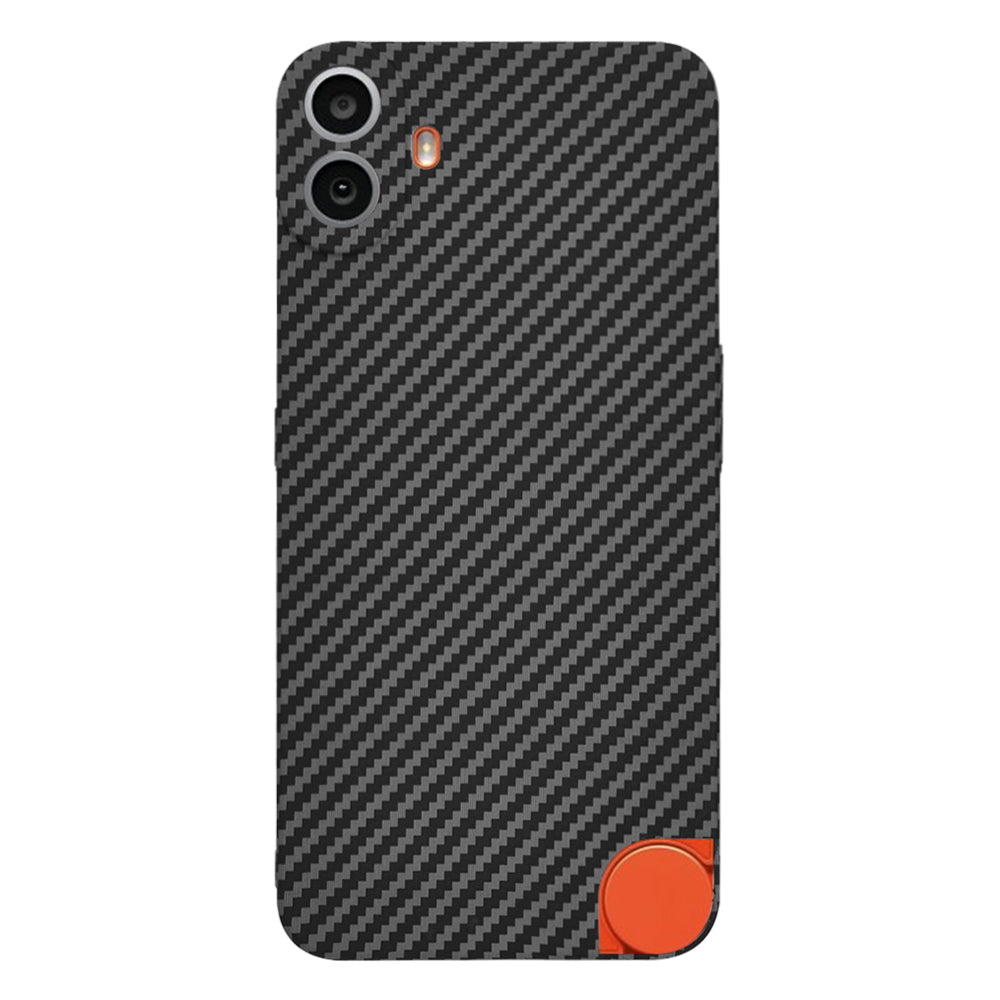 Калъф за Nothing CMF Phone 1, Techsuit, Carbonite FiberShell, Черен