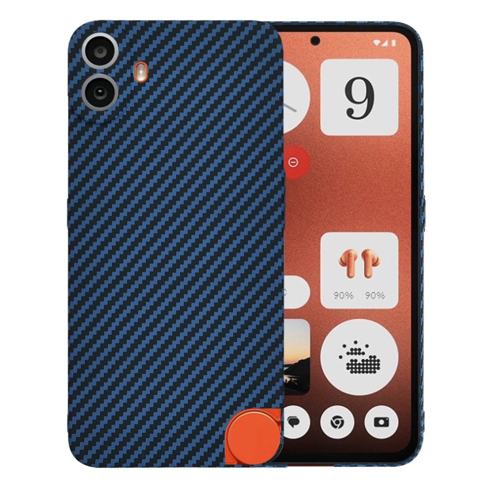 Калъф за Nothing CMF Phone 1, Techsuit, Carbonite FiberShell, Тюркоаз