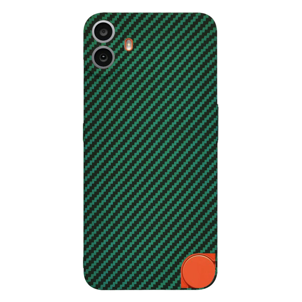 Калъф за Nothing CMF Phone 1, Techsuit, Carbonite FiberShell, Зелен