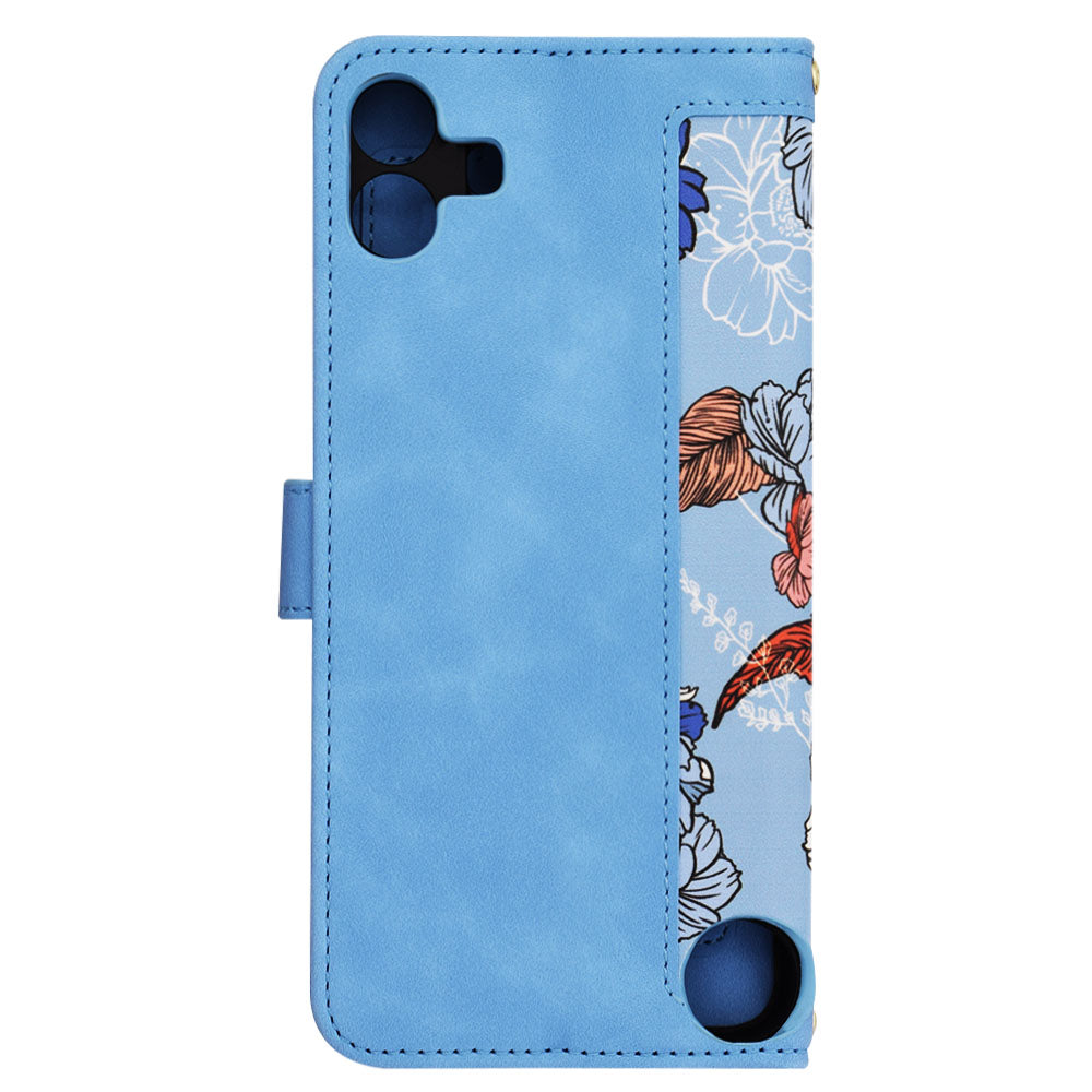 Калъф за Nothing CMF Phone 1, Techsuit, FlipCraft, Син