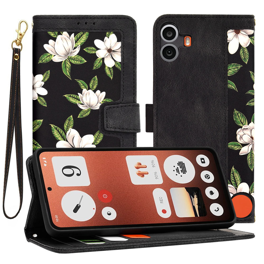 Калъф за Nothing CMF Phone 1, Techsuit, FlipCraft, Черен