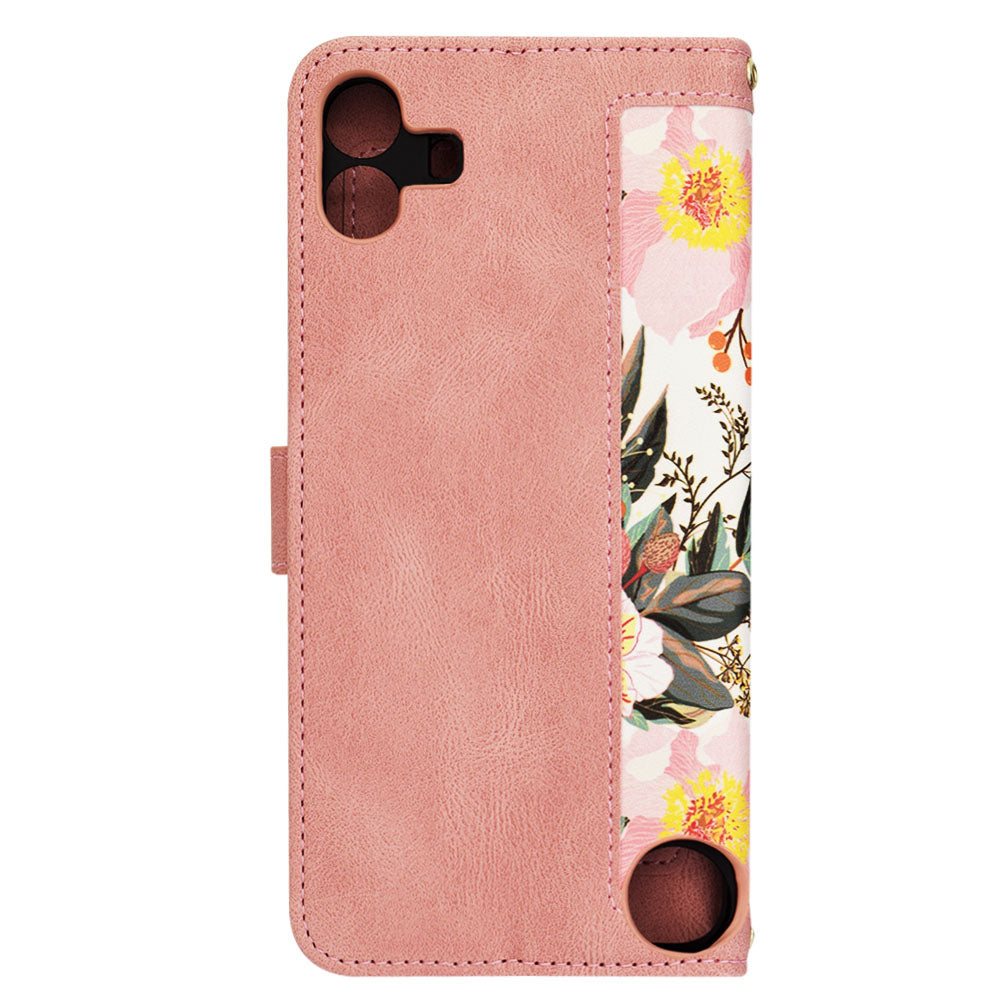 Калъф за Nothing CMF Phone 1, Techsuit, FlipCraft, Розов
