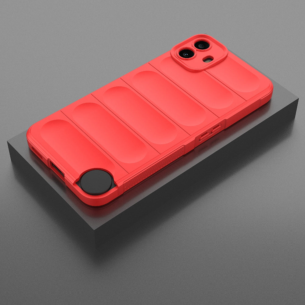 Калъф за Nothing CMF Phone 1, Techsuit, Magic Shield, Червен