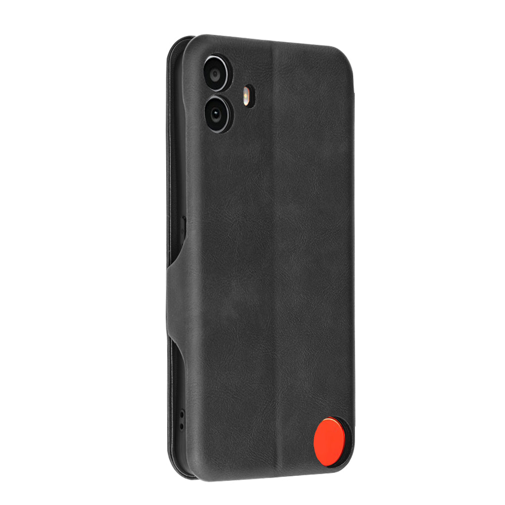 Калъф за Nothing CMF Phone 1, Techsuit, Safe Wallet Plus, Черен
