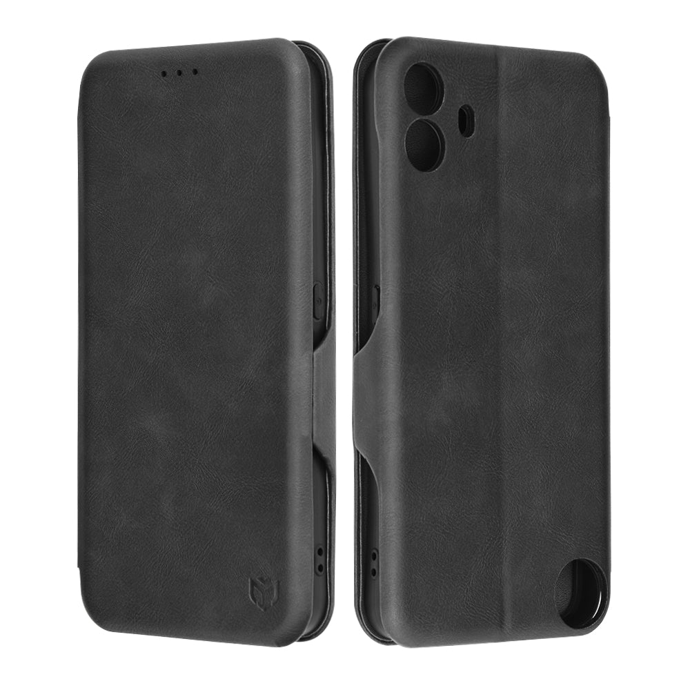 Калъф за Nothing CMF Phone 1, Techsuit, Safe Wallet Plus, Черен