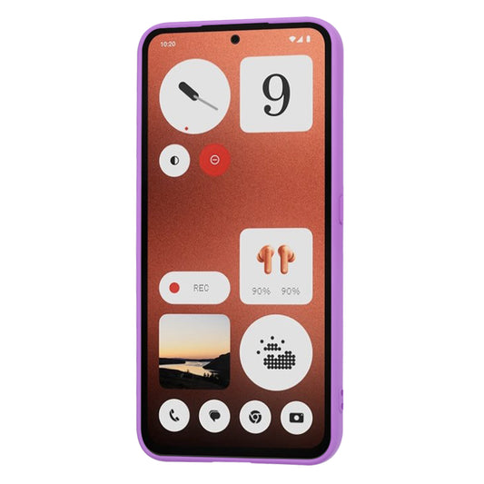 Калъф за Nothing CMF Phone 1, Techsuit, SoftFlex, Лилав
