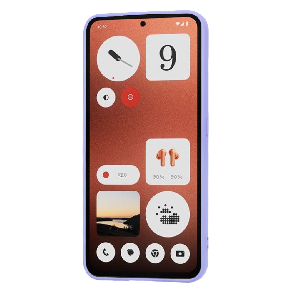 Калъф за Nothing CMF Phone 1, Techsuit, SoftFlex, Светло лилав
