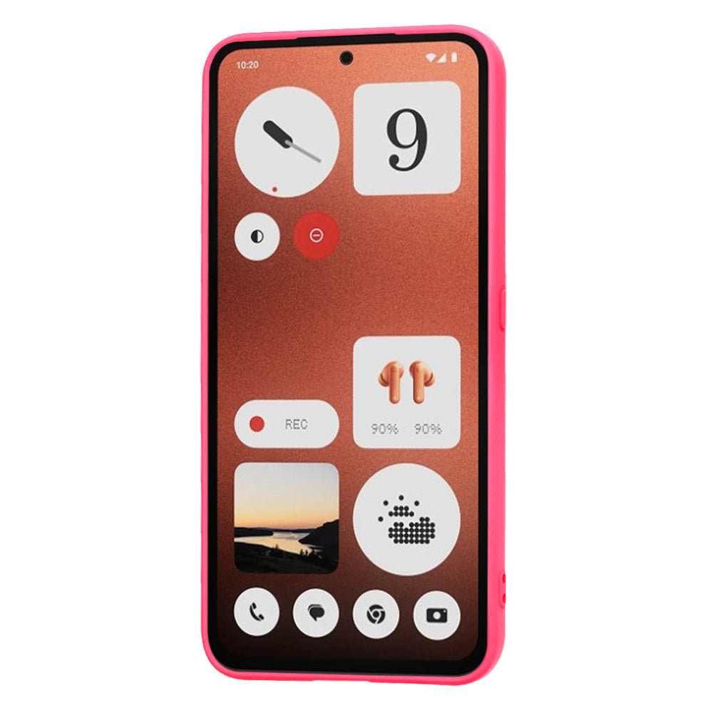 Калъф за Nothing CMF Phone 1, Techsuit, SoftFlex, Тъмнорозов