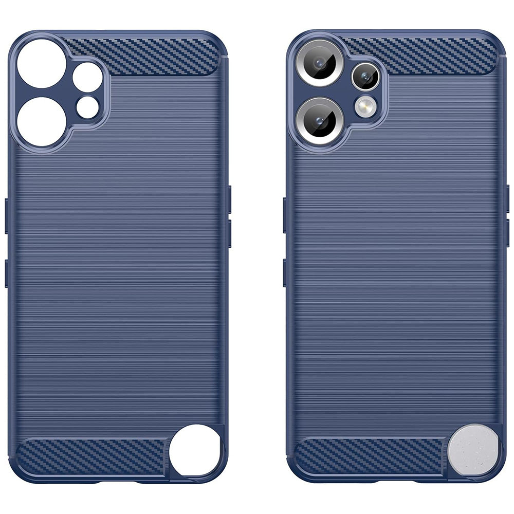 Калъф за Nothing CMF Phone 2 Pro, Techsuit, Карбон, Син