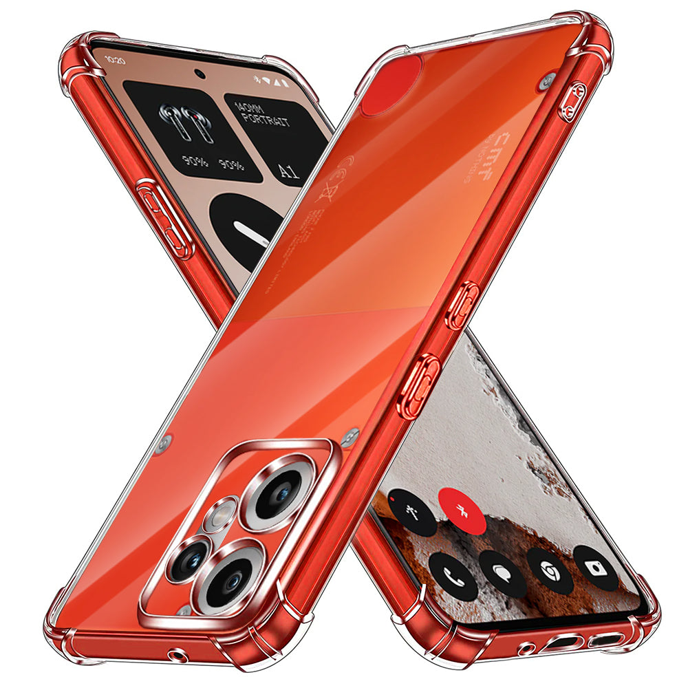 Калъф за Nothing CMF Phone 2 Pro, Techsuit, противоударен прозрачен, прозрачен