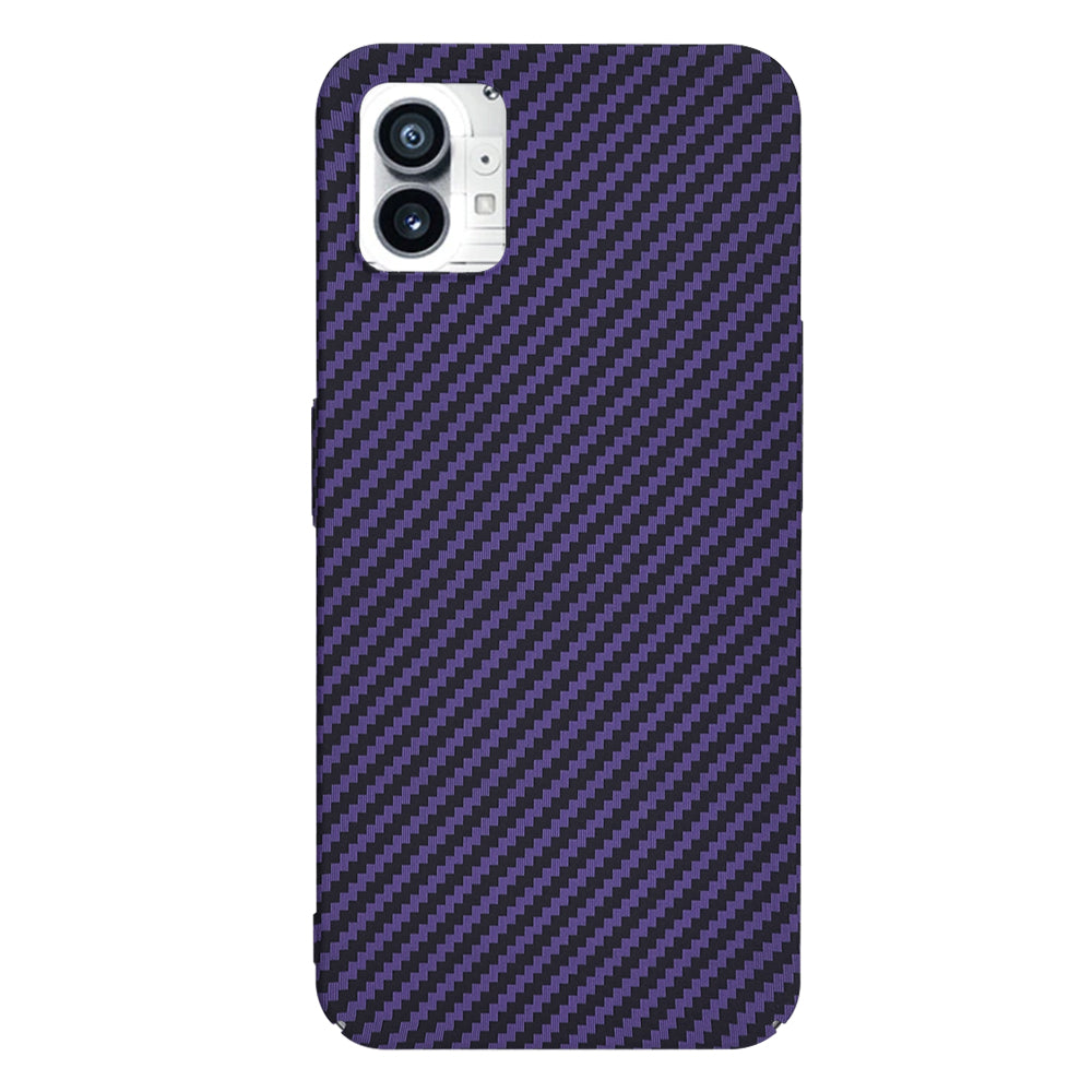 Калъф за Nothing Phone (1), Techsuit, Carbonite FiberShell, Лилав