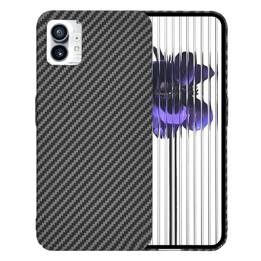 Калъф за Nothing Phone (1), Techsuit, Carbonite FiberShell, Черен