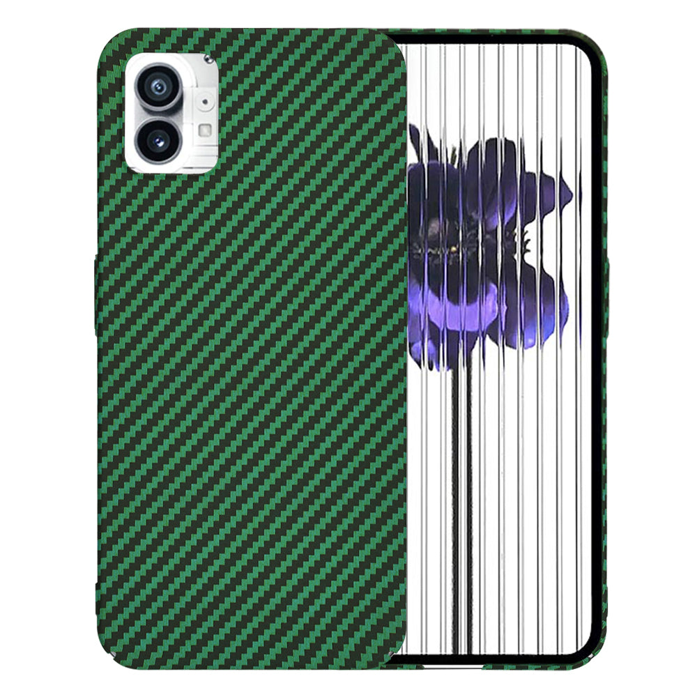 Калъф за Nothing Phone (1), Techsuit, Carbonite FiberShell, Зелен