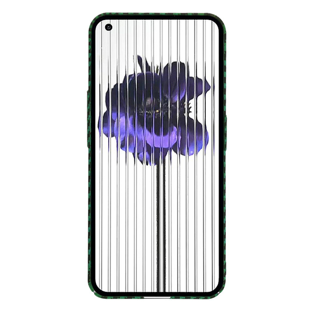 Калъф за Nothing Phone (1), Techsuit, Carbonite FiberShell, Зелен
