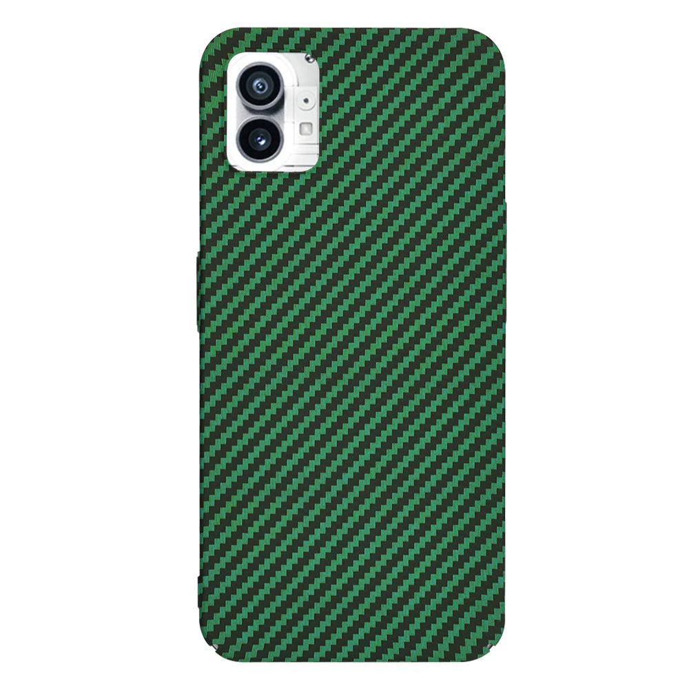 Калъф за Nothing Phone (1), Techsuit, Carbonite FiberShell, Зелен
