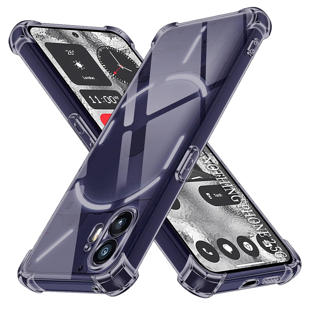 Калъф за Nothing Phone (2), Techsuit, Shockproof Clear, Пушек