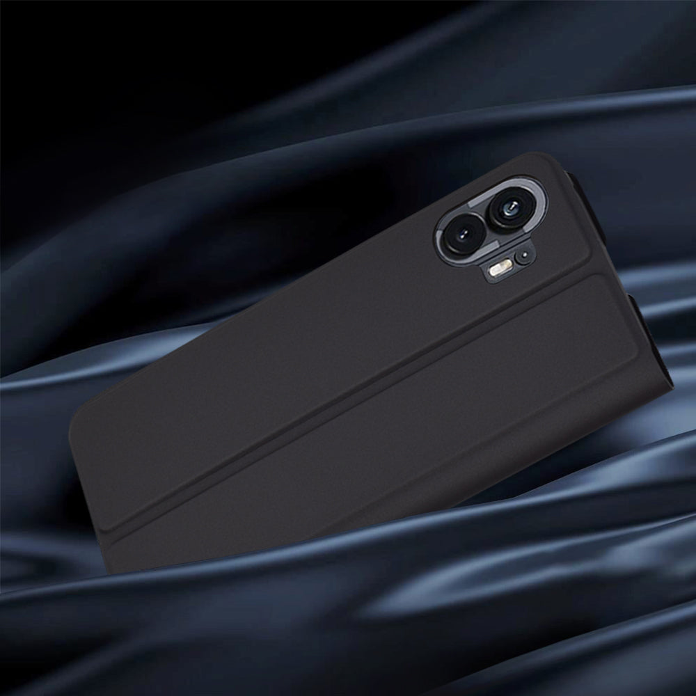 Калъф за Nothing Phone (2), Techsuit, Magskin Book, Черен