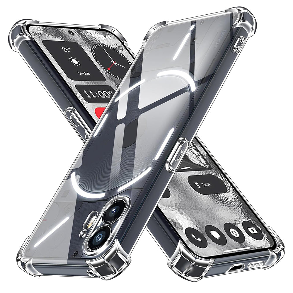 Калъф за Nothing Phone (2), Techsuit, Shockproof Clear, Прозрачен