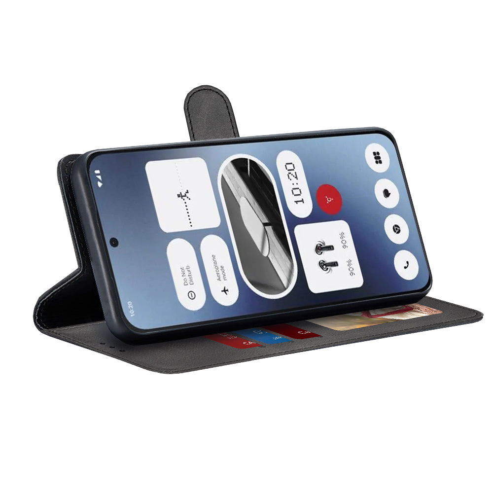 Калъф за Nothing Phone (2a) Plus / Phone (2a), Techsuit, Diary Book, Черен