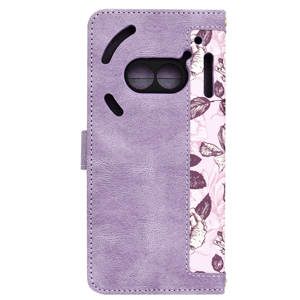 Калъф за Nothing Phone (2a) Plus / Phone (2a), Techsuit, FlipCraft, Лилав
