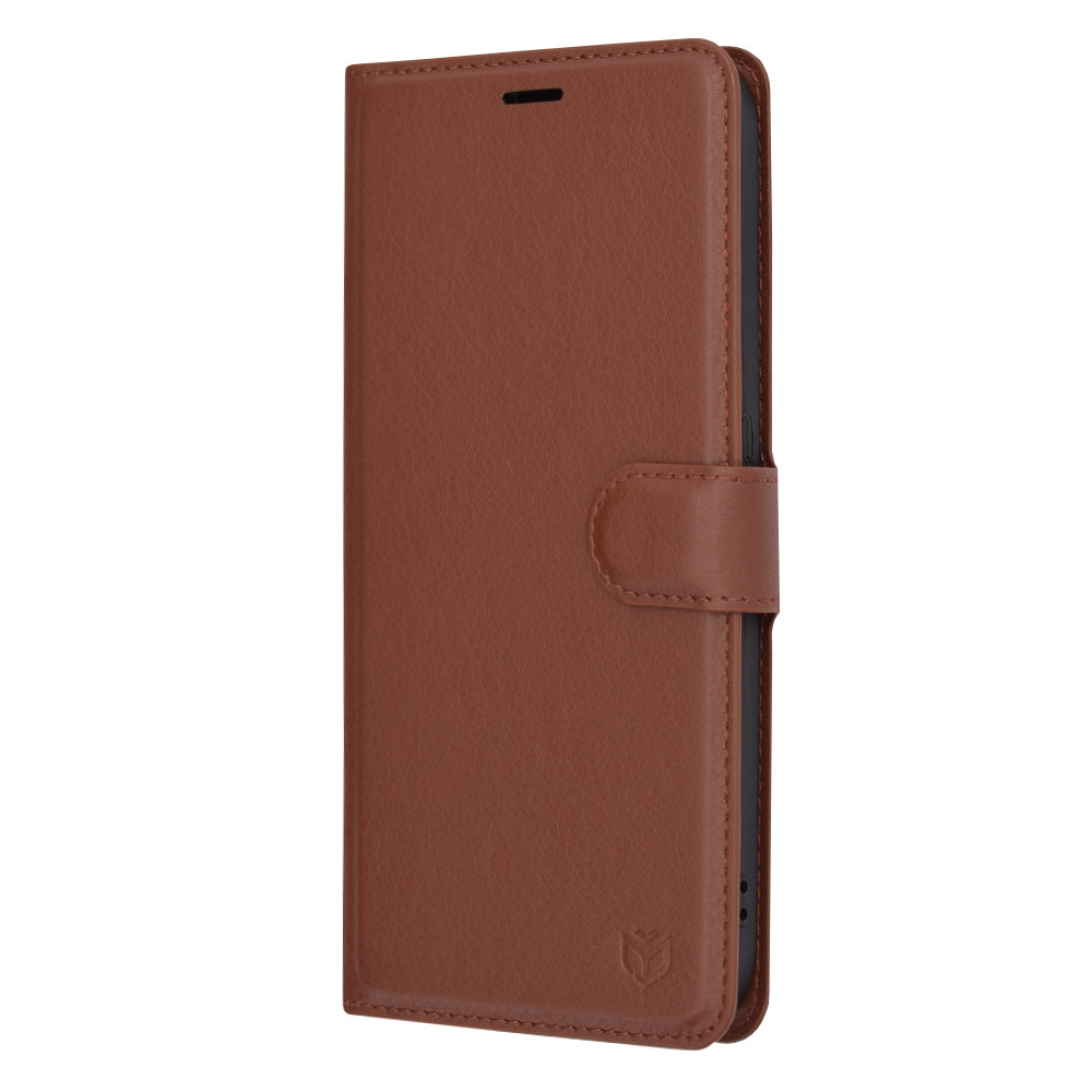 Калъф за Nothing Phone (2a) Plus / Phone (2a), Techsuit, кожен фолио, кафяв