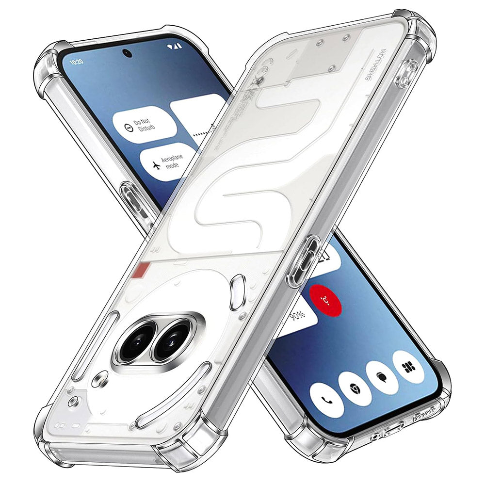 Калъф за Nothing Phone (2a) Plus / Phone (2a), Techsuit, противоударен прозрачен, прозрачен
