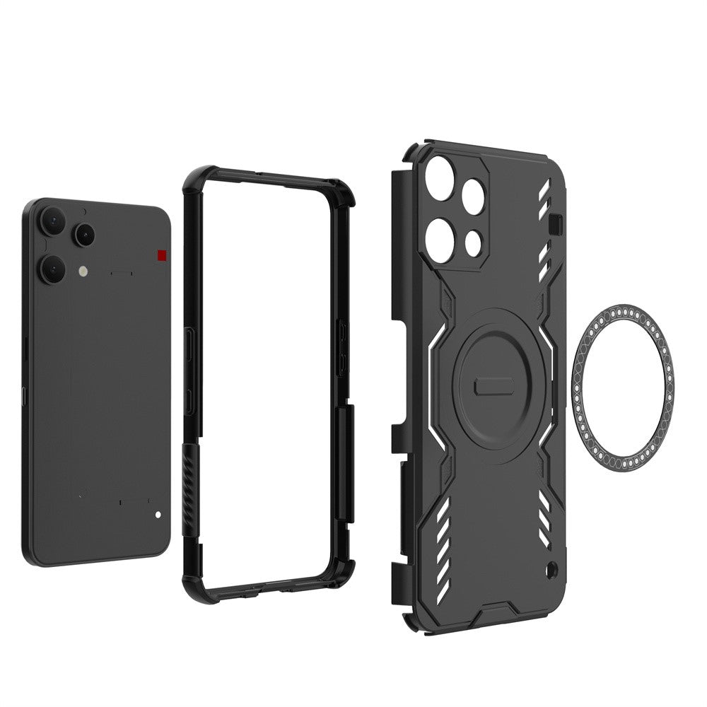 MagSafe калъф за Nothing Phone (3a) Lite, Techsuit, ArmorMag, Син