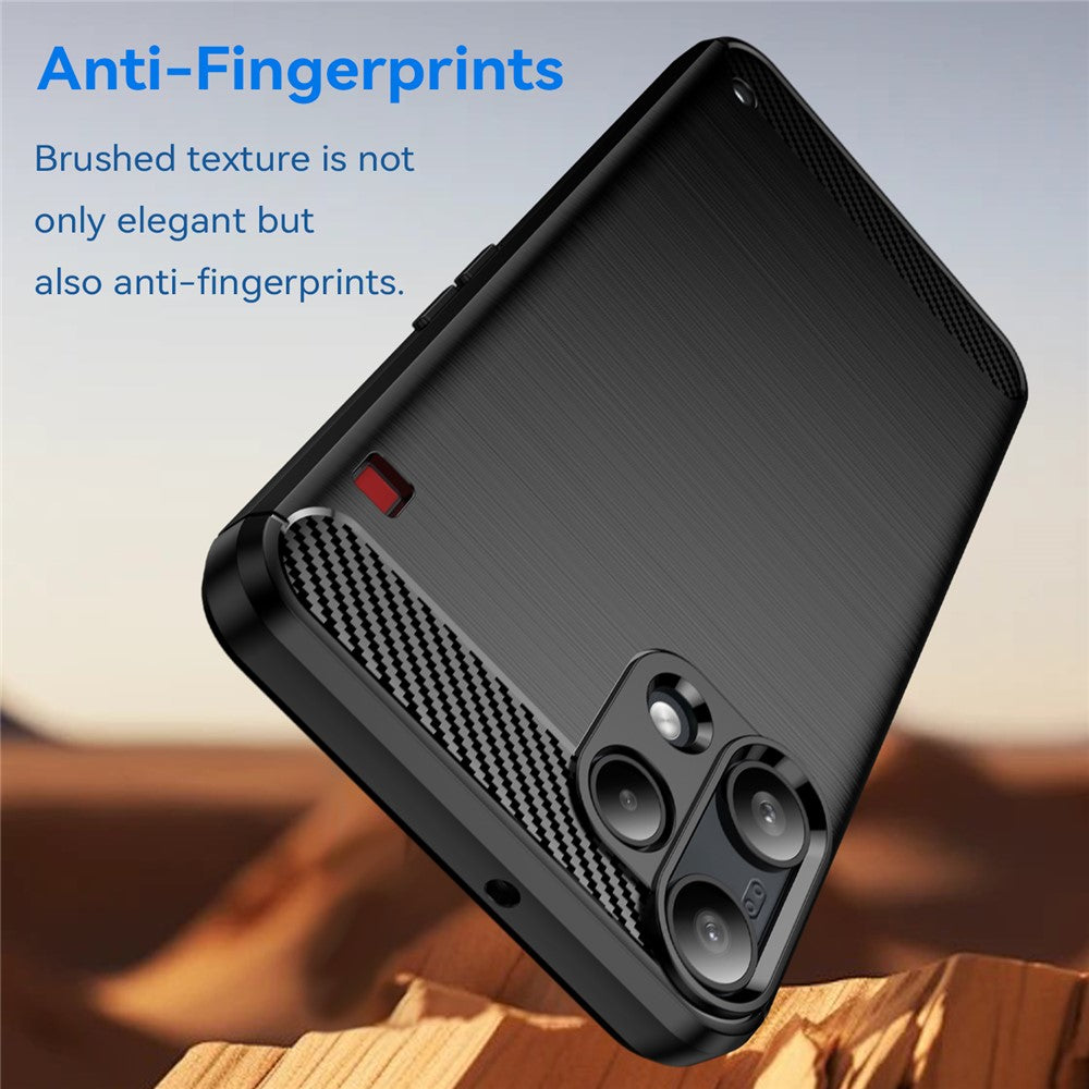 Калъф за Nothing Phone (3a) Lite, Techsuit, Carbon, Черен