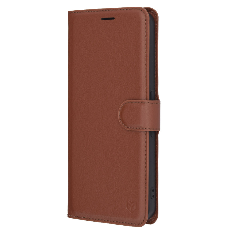 Калъф за Nothing Phone (3a) Pro, Techsuit, Leather Folio, Кафяв