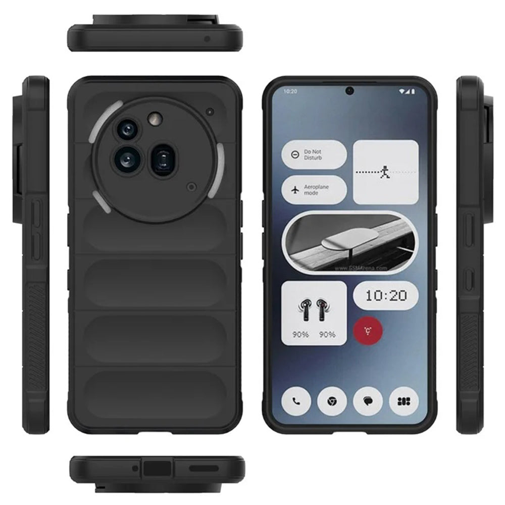 Калъф за Nothing Phone (3a) Pro, Techsuit, Magic Shield, Черен