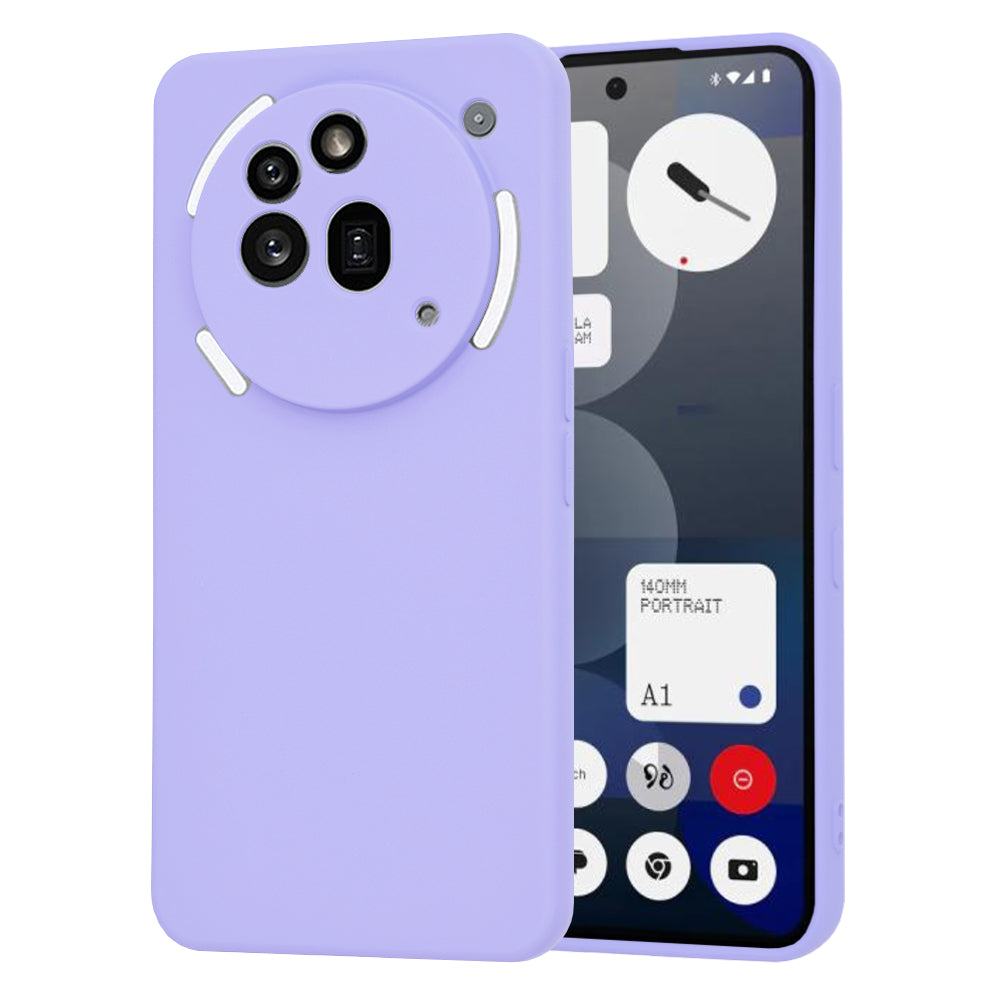 Калъф за Nothing Phone (3a) Pro, Techsuit, SoftFlex, Светло лилав