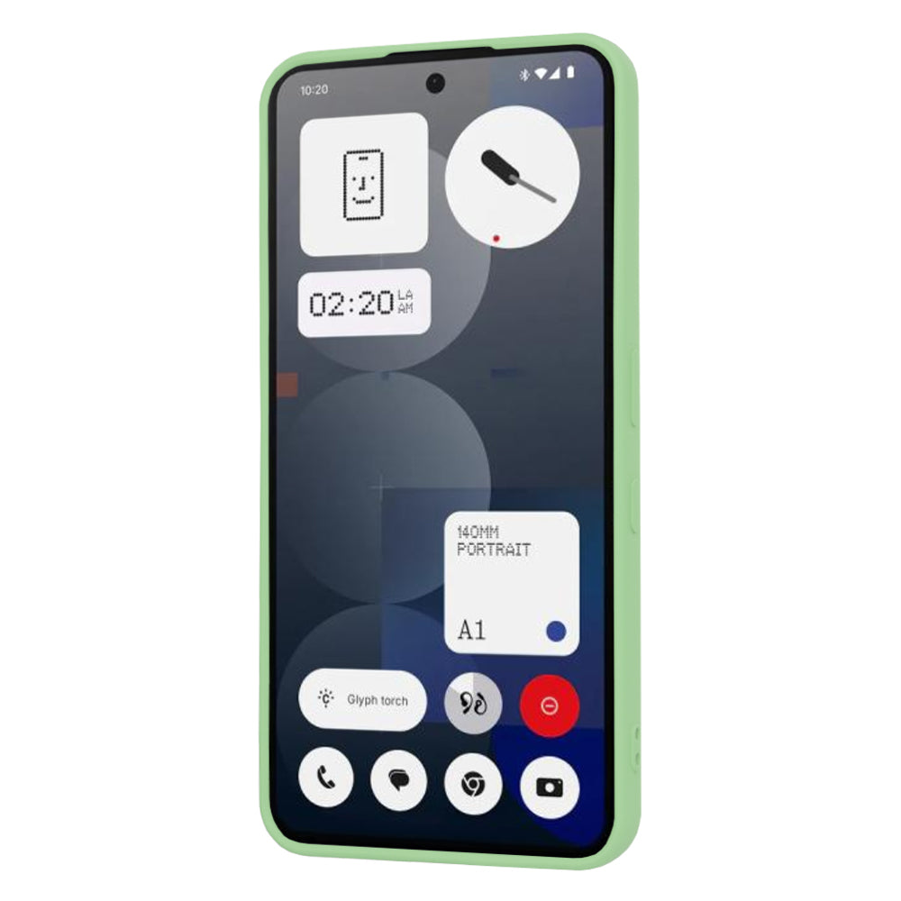 Калъф за Nothing Phone (3a) Pro, Techsuit, SoftFlex, Светлозелен